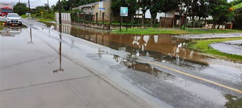 V Deo Chuva Volumosa Causa Alagamentos Em Itapo