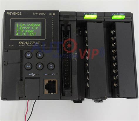 KV 5000 KV B16XC KV B16RC KEYENCE PLC System Automation VIP