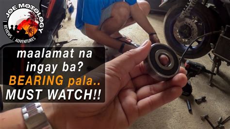 Bakit May Lagutok Sa Nmax Replace Swing Arm Bearing Nmax