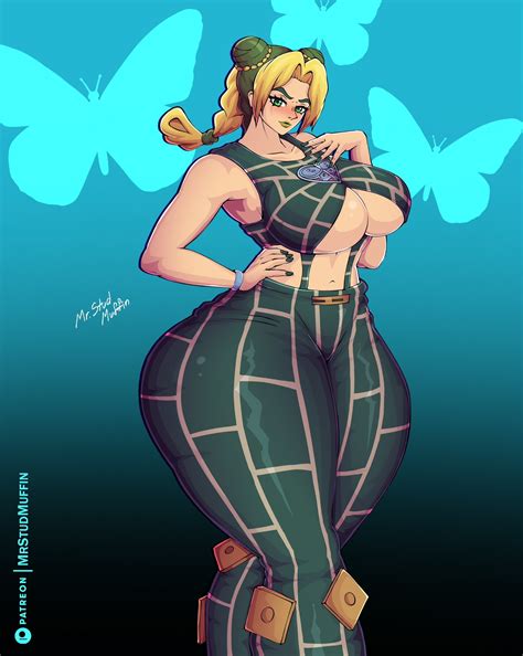 Rule 34 Female Female Only Green Eyes Huge Ass Jojo S Bizarre Adventure Jolyne Kujo Large