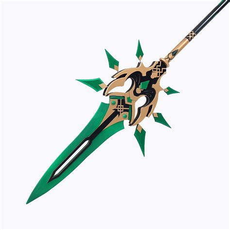 Xiao Primordial Jade Winged Spear Replica Buy Go2cosplay