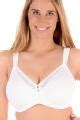 Triumph Comfort Minimizer Bra D G Cup White Lace Lingerie