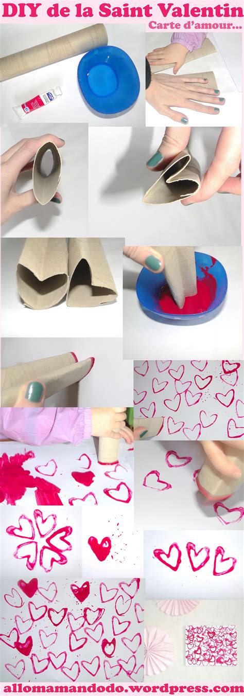 Saint Valentin Amour Coeur Diy Tuto Enfant Bricolagefacileenfant