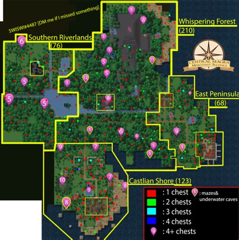 Chest Map (Not mine) | Fandom