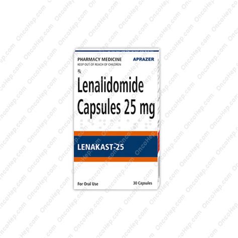 Lenakast Mg Capsule Lenalidomide Price Uses Dosage