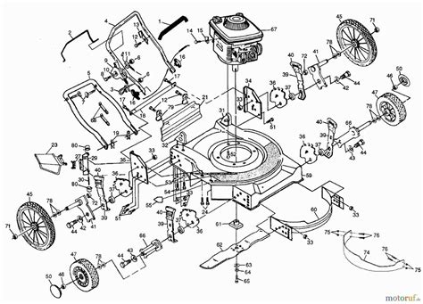 Exploring The Lesco Inch Walk Behind Mower Parts Diagram