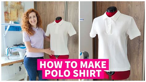 How To Sew Polo Shirt Full Sewing Class Youtube