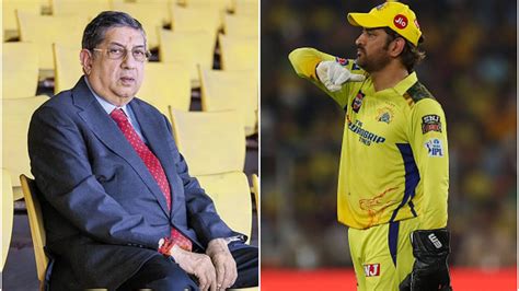 Ipl 2023 “you Have Done A Miracle ” Srinivasan Lauds ‘fantastic Captain’ Ms Dhoni After Csk’s