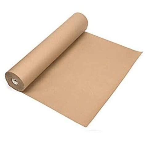 Moisture Proof 20 Meter 0 85mm Thick Eco Friendly Brown Kraft Paper At