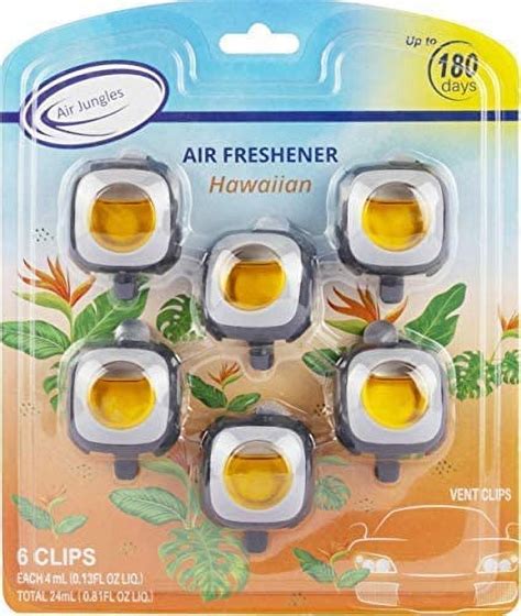 Febreze Car Air Freshener Smoke Odor Eliminator Fresh Citrus 1 Count 0 06 Oz