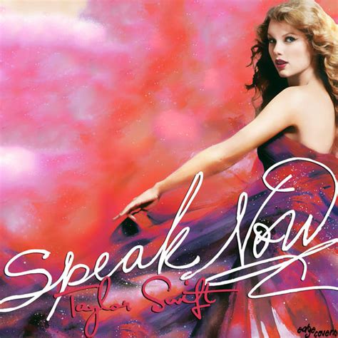 Taylor Swift: Taylor Swift Speak Now Album Art