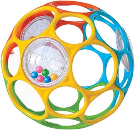 Mnjr Oball Classic Ball Grabbing Ball For Babies Shake Ball With