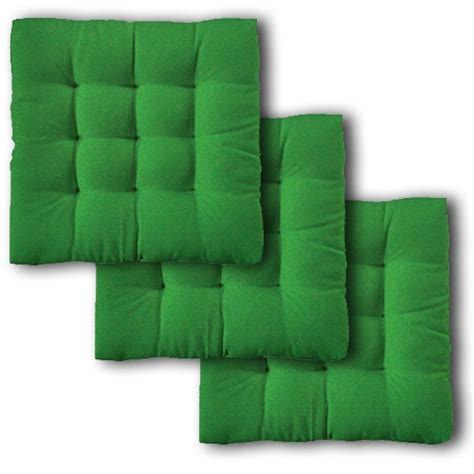 Kit Assentos Para Cadeira Almofadas Futon Verde Bandeira Submarino