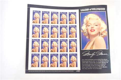 Detail Marilyn Monroe Postage Stamp Koleksi Nomer