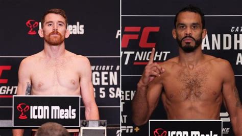 Cory Sandhagen Vs Rob Font Listos Para La Pelea Estelar En Ufc Fight