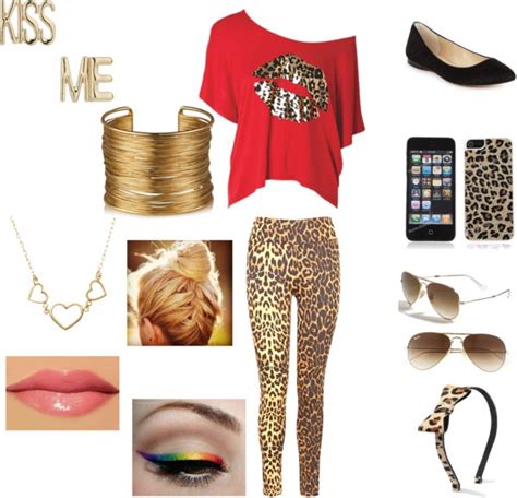 Leopard By Ilove 1d Btr Janoskians Liked On Polyvore Fashion