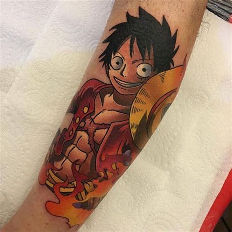 Luffy Tattoo Arm