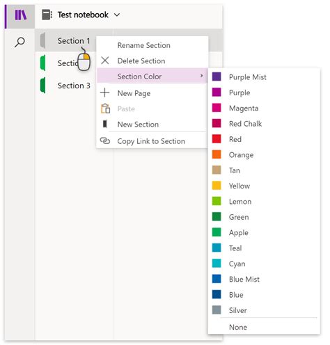 How To Move Onenote Sections Back To The Top Of Notebook Business Tech Planet