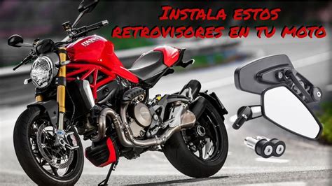 Review E Instalaci N Mejores Retrovisores Para Moto Tipo Cafe Racer O