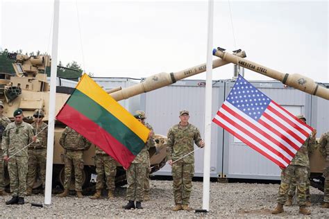 Lithuania Seeks Permanent U S Troop Deployment In Face Of Russian