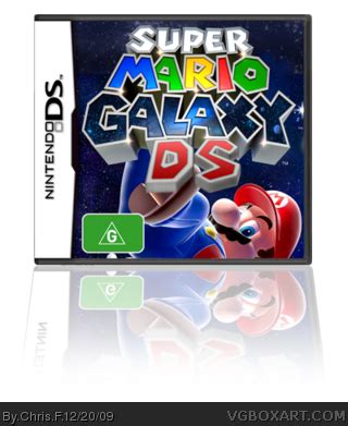 Super Mario Galaxy DS Nintendo DS Box Art Cover by Chris F