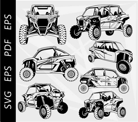 Kawasaki KRX Bundle Sxs Utv Bundle KRX Clipart Kawasaki Svg Eps Pdf