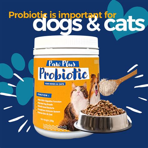 Paw Plus Pet Probiotic Cat Dog Constipation Enzyme Supplement Bad