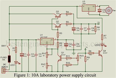 Pin On Power Supply Circuit