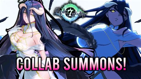 Epic Seven X Overlord Collab Albedo Summons Youtube