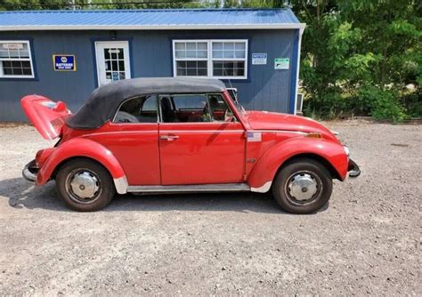 1971 Volkswagen Super Beetle Convertible Karman Bug For Sale