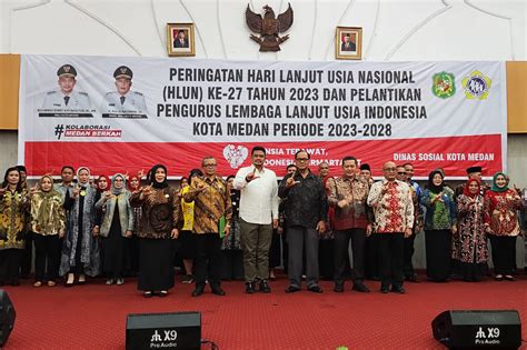 BERITA Lembaga Lanjut Usia Kota Medan Siap Berkolaborasi Dengan Pemko