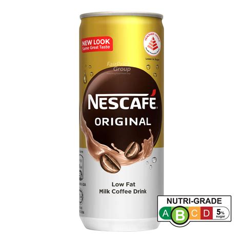 Nescafe Milk Coffee Can Drink Original Ntuc Fairprice