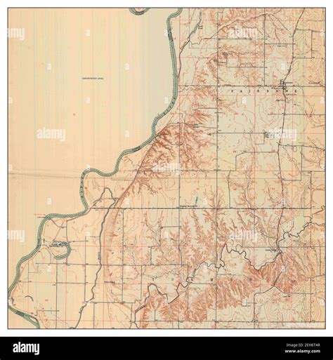 Fairbanks Indiana Map 1952 124000 United States Of America By Timeless Maps Data Us