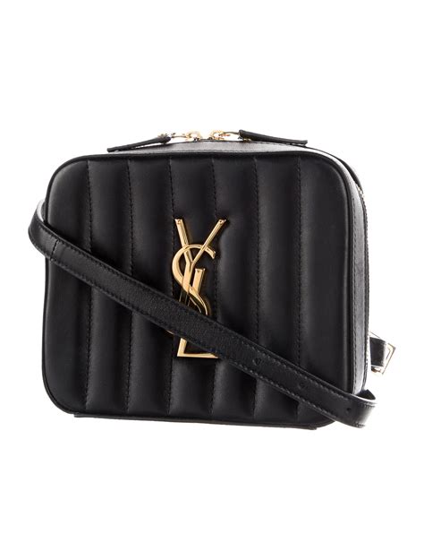 Saint Laurent Vicky Waist Bag Black Waist Bags Handbags SNT222761