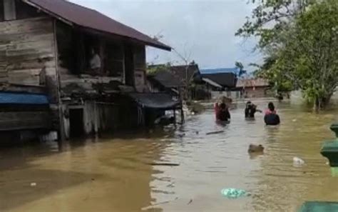 Kecamatan Kapuas Tengah Paling Parah Terdampak Banjir Ini Daftar