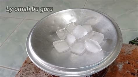 Praktek Sederhana Menyublim Dan Mengkristal Youtube