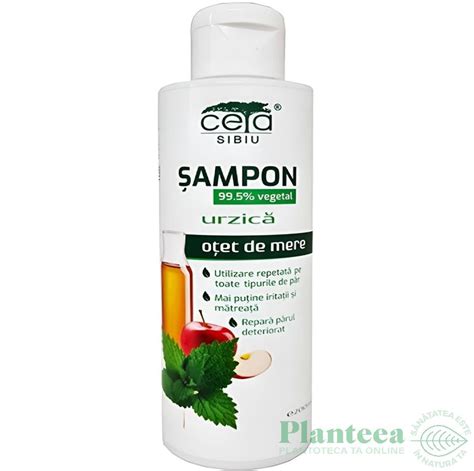 Sampon 99 5 Vegetal Otet Mere Urzica 200ml Ceta Sibiu Pret 25 9 Lei