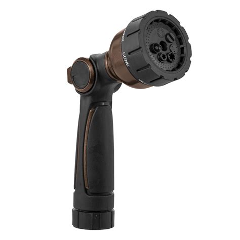 Orbit Pattern Zinc Thumb Control Water Nozzle With Swivel Connect