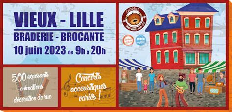 La Braderie Brocante Du Vieux Lille Revient Le Samedi Juin