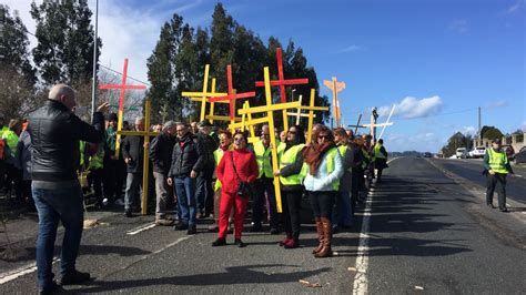 Cortan el tráfico durante varios minutos en dos carriles de la N 642