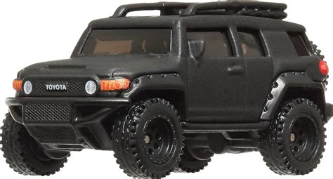 Amazon ホットウィール Hot Wheels ワイルドスピード トヨタ FJ クルーザー 乗り物おもちゃ ミニカー 歳から ブラック HRT ミニカーダイキャスト