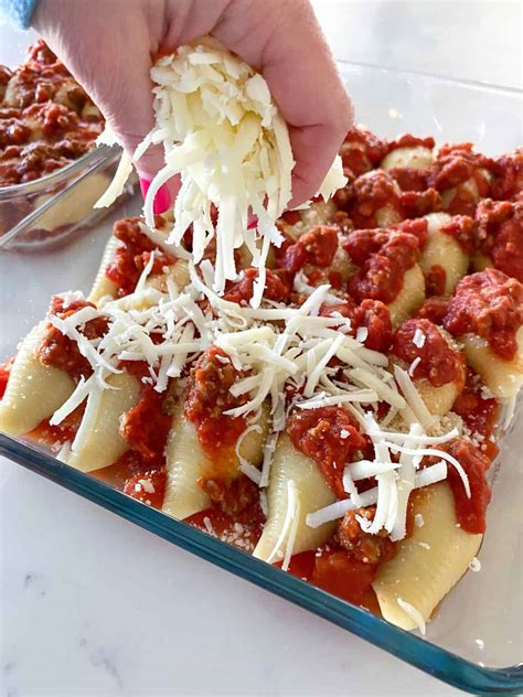 Easy Stuffed Shells With Meat The Best Stuffed Shells Recipe