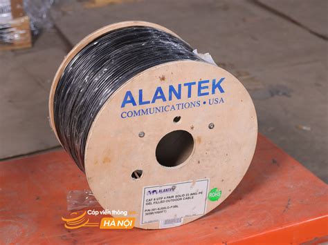 Cáp mạng Alantek Cat6 UTP 4 Pair 23 AWG 301 6J08LG P3BL