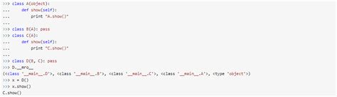 Python的方法解析顺序 MRO 吴琦 博客园