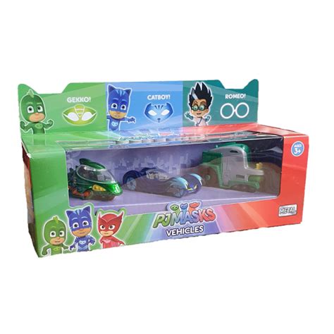 Pj Masks 3 Inches Die Cast 3 In Pack Kids Metal Pj Masks Toy Online