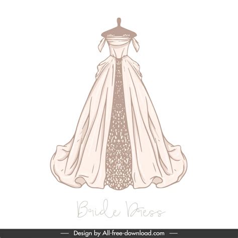 Wedding Dress Vector Vectors Free Download 2624 Editable Ai Eps Svg