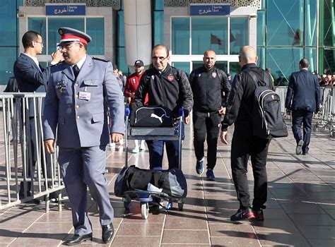 Usm Alger Received Warmly In Morocco For Caf Confed Cup Semi Final