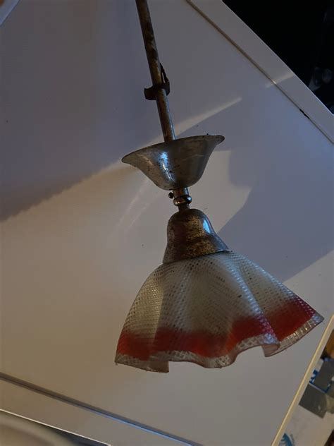 Stara lampa PRL wisząca Dąbrowa OLX pl