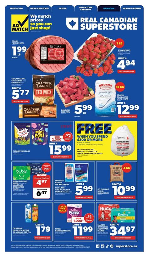 Real Canadian Superstore West Flyer March 14 To 20