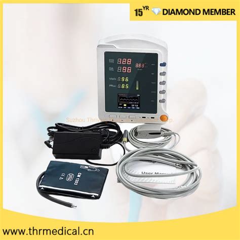 Medical Equipment Spo2 Nibp Handheld Vital Signs Patient Monitor